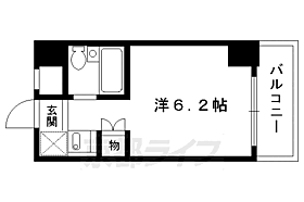 京都府京都市上京区飛鳥井町（賃貸マンション1K・3階・18.00㎡） その2