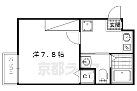 京都府京都市上京区西亀屋町（賃貸マンション1K・4階・22.60㎡） その2