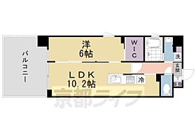 京都府京都市上京区東立売町（賃貸マンション1LDK・1階・41.73㎡） その2