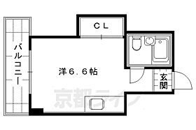 片岡ビル 404 ｜ 京都府京都市下京区植松町（賃貸マンション1R・4階・16.31㎡） その2