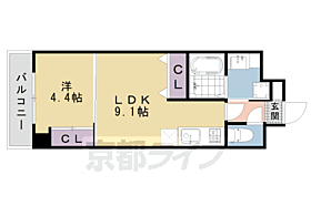 京都府京都市中京区西ノ京南原町（賃貸マンション1LDK・7階・35.00㎡） その2