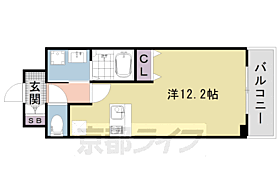 京都府京都市中京区西ノ京月輪町（賃貸マンション1K・3階・34.49㎡） その2