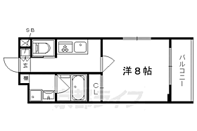 京都府京都市左京区北白川久保田町（賃貸マンション1K・1階・27.06㎡） その2