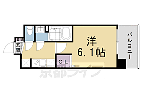 京都府京都市南区上鳥羽勧進橋町（賃貸マンション1K・7階・21.17㎡） その2