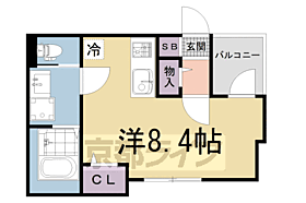 京都府京都市伏見区竹田狩賀町（賃貸アパート1R・1階・22.78㎡） その2