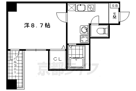 Ｖｉｓｃａｒｉａ光樹 903 ｜ 京都府京都市中京区下妙覚寺町（賃貸マンション1K・9階・27.08㎡） その2