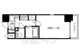 エステムコート京都烏丸II 506 ｜ 京都府京都市中京区龍池町（賃貸マンション1K・5階・18.94㎡） その2