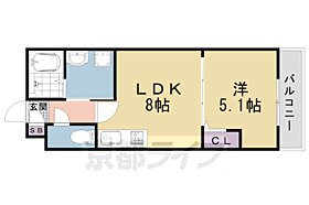 京都府京都市中京区西ノ京冷泉町（賃貸マンション1LDK・4階・30.10㎡） その2