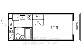 パルティーレI 101 ｜ 京都府京都市左京区岩倉北桑原町（賃貸マンション1K・1階・17.61㎡） その2