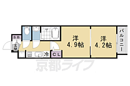 JR山陰本線 二条駅 徒歩15分 3階/-