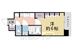 京都市営烏丸線 十条駅 徒歩4分 4階/-