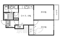 ソレアード小野A 1階/-