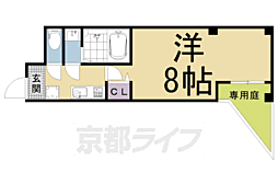 京福電気鉄道北野線 北野白梅町駅 徒歩17分 1階/-
