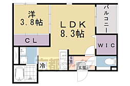 ハーモニーテラス勧修寺平田町II 2階