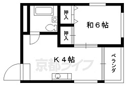 間取図画像 1DK
