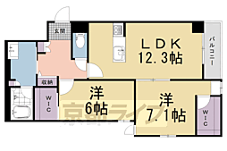 シャーメゾン三条東山 2階/-