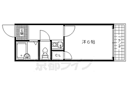 京都市営烏丸線 北大路駅 徒歩15分 3階/-