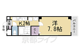 間取図画像 1K