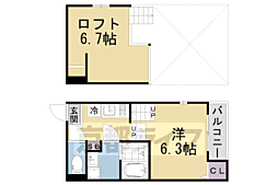 ハーモニーテラス椥辻封シ川町 1階/-
