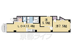 KUSANOMIYA 2LDKの間取図画像