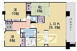 パデシオン山科夢ヶ丘 7階