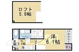 ハーモニーテラス小栗栖森本町 2階/-