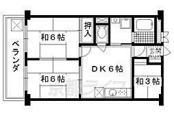 パールハイツイナリ 6階/-