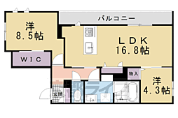シャーメゾン シン 2階/-