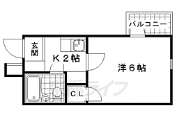 レオパレスＲＸ山科 2階