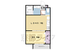 プライベートレジデンス西院II 2階/-