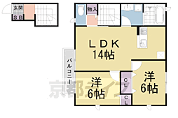 コンフォール太秦 2階/-
