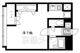 N×N 1Kの間取図画像