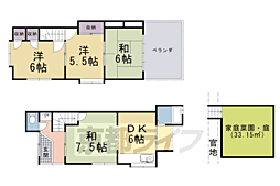 醍醐柏森町貸家