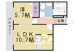 LAULEAINA 1LDKの間取図画像