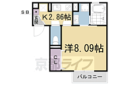 アースフィールド大津 1階/-