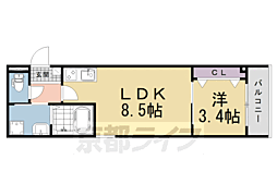 ジーメゾン石田ルディア 3階/-