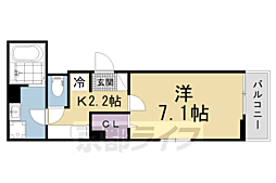 ラフレシール ウエスト 2階/-