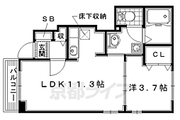 プラスドサンテ・トロワ 1階/-