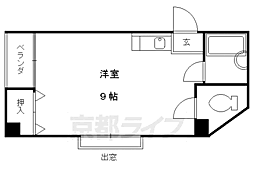 バドワール墨染 2階/-