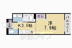 LEI CORT椥辻I 5階/-