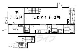 キャトル・セゾン IWATA 4階/-
