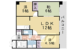 グレースコンフォート御陵 3LDKの間取図画像