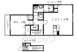 JR奈良線 木幡駅 徒歩11分 2階/-