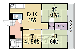 コーポ藤岡 3階/-