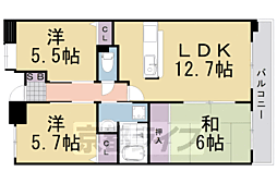 アンヴェリテ桂 3階