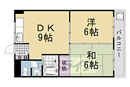 桂川テラス 3階/-
