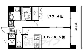 音羽ハイツ 107 ｜ 京都府京都市山科区音羽役出町（賃貸マンション1LDK・1階・42.04㎡） その2