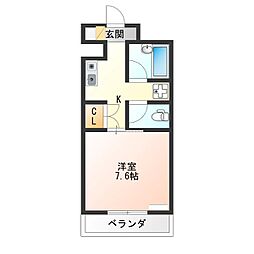 久保井マンション 5階