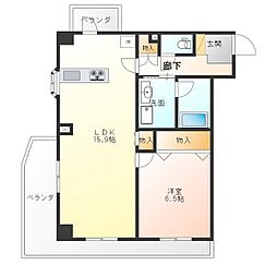 ビュー雷神I 6階