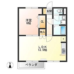 ペティーナB棟 1階